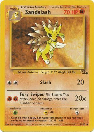 Sandslash (41/62) [Fossil Unlimited] | Odin's Place