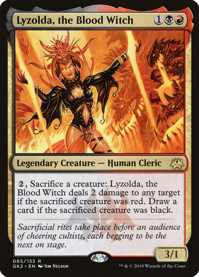 Lyzolda, the Blood Witch (65) [Ravnica Allegiance Guild Kit] | Odin's Place