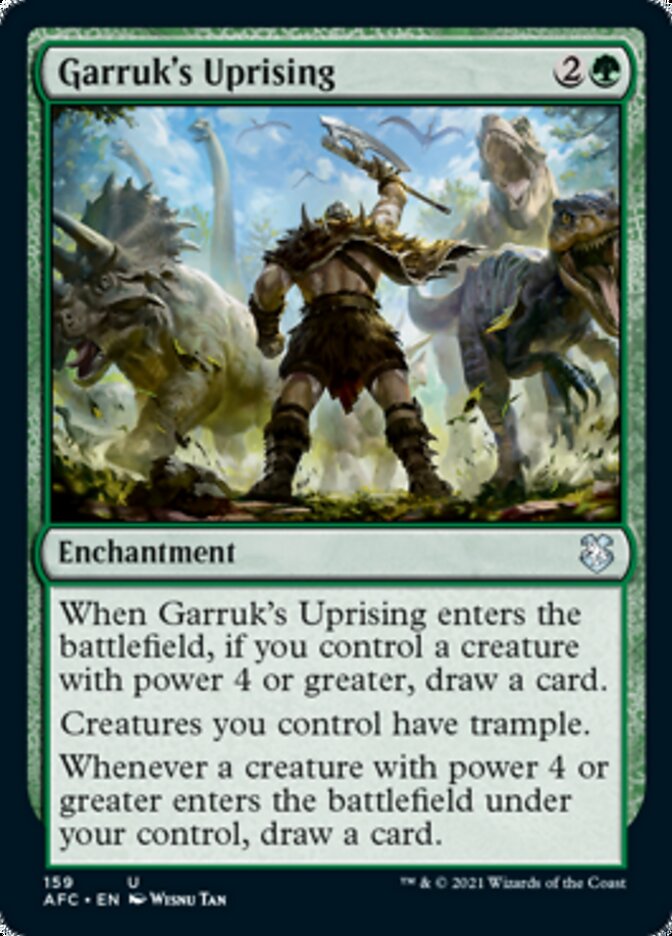 Garruk's Uprising [Dungeons & Dragons: Adventures in the Forgotten Realms Commander] | Odin's Place