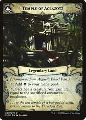 Arguel's Blood Fast // Temple of Aclazotz [Ixalan Prerelease Promos] | Odin's Place