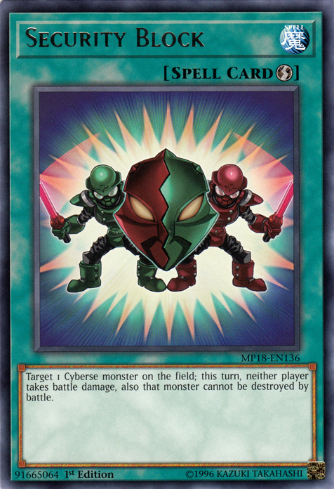 Security Block [MP18-EN136] Rare | Odin's Place
