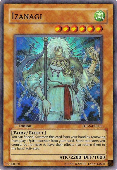 Izanagi [TDGS-EN030] Super Rare | Odin's Place