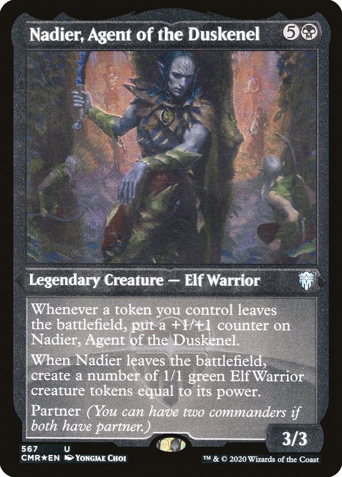 Nadier, Agent of the Duskenel (Etched) [Commander Legends] | Odin's Place