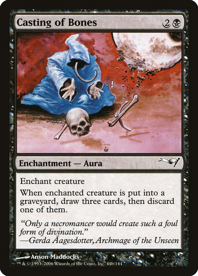 Casting of Bones [Coldsnap Theme Decks] | Odin's Place