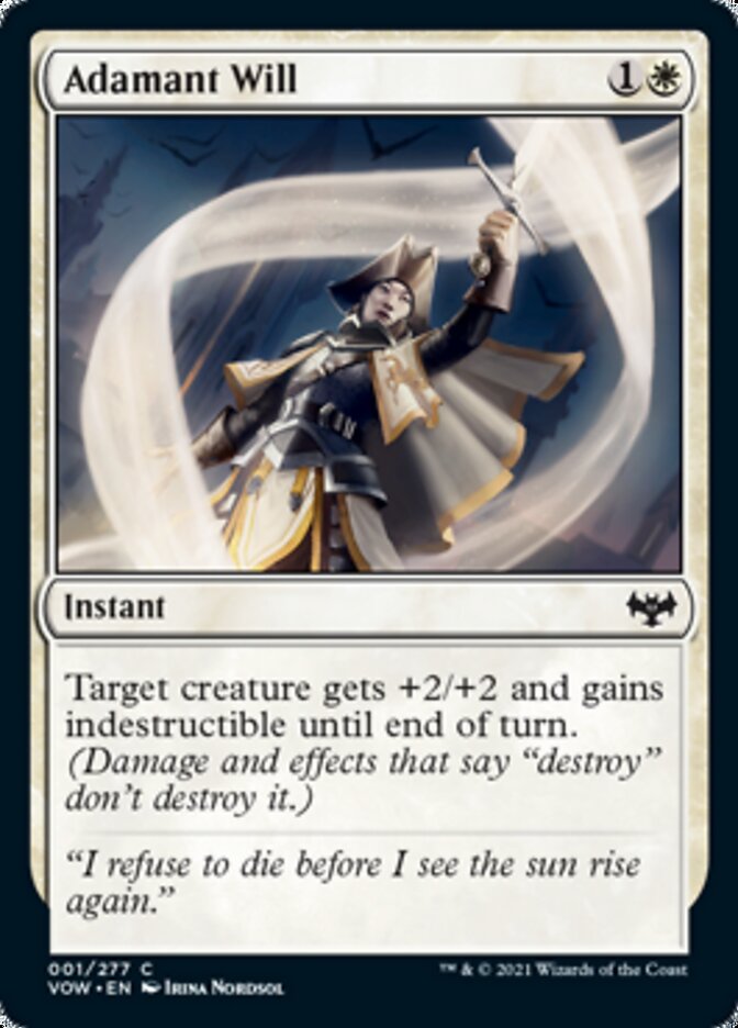 Adamant Will [Innistrad: Crimson Vow] | Odin's Place