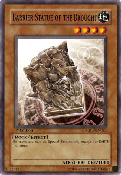 Barrier Statue of the Drought [CDIP-EN022] Common | Odin's Place