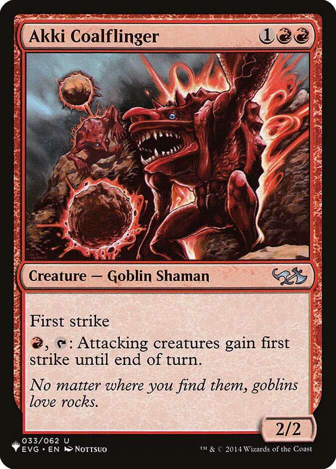 Akki Coalflinger [The List] | Odin's Place