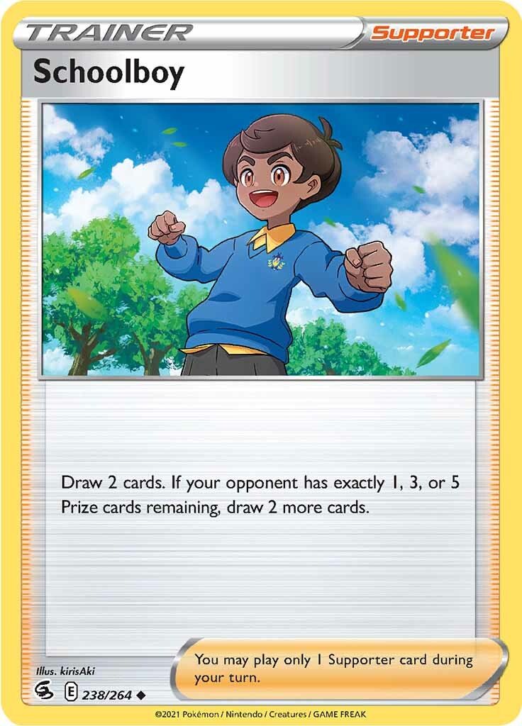 Schoolboy (238/264) [Sword & Shield: Fusion Strike] | Odin's Place