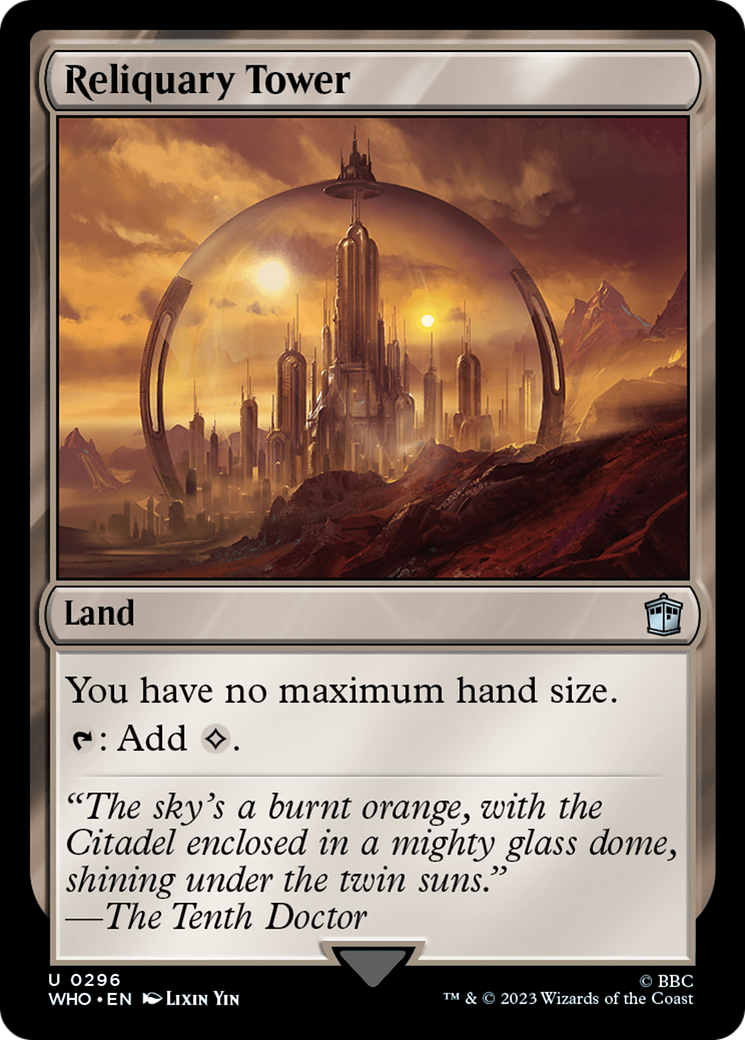 Reliquary Tower [Doctor Who] | Odin's Place