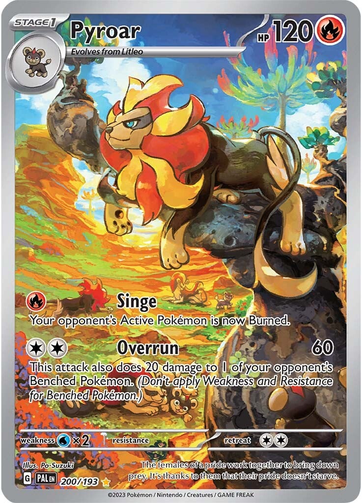 Pyroar (200/193) [Scarlet & Violet: Paldea Evolved] | Odin's Place
