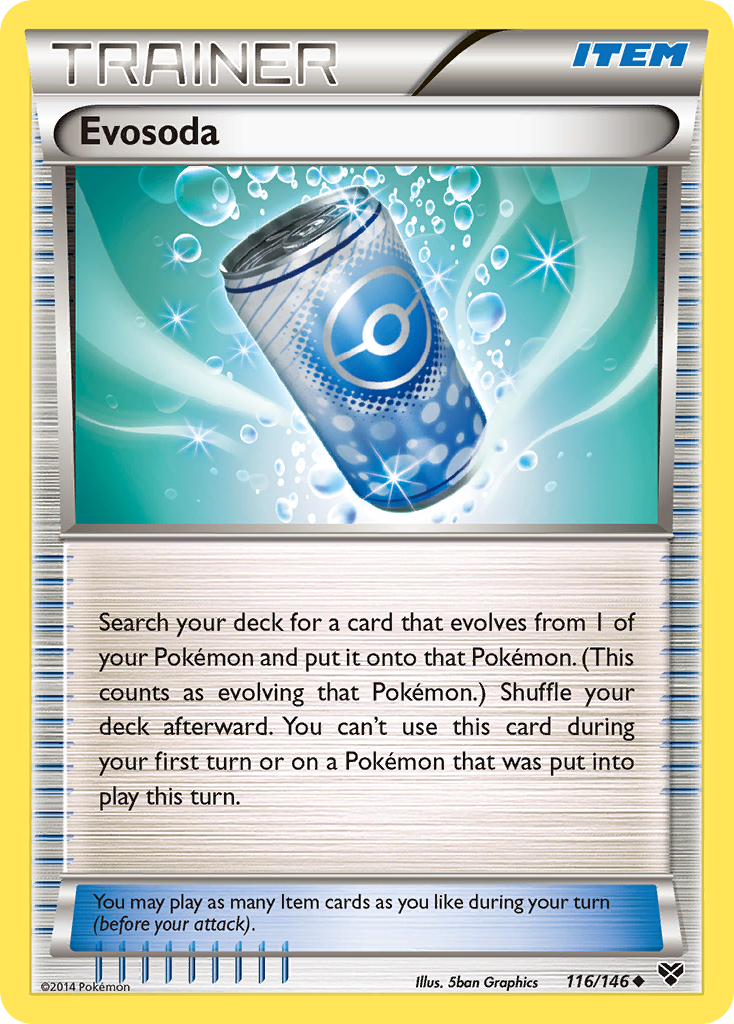 Evosoda (116/146) [XY: Base Set] | Odin's Place