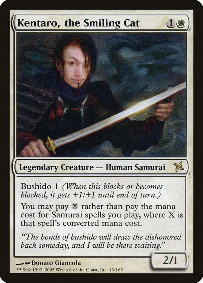 Kentaro, the Smiling Cat (13) [Betrayers of Kamigawa] | Odin's Place