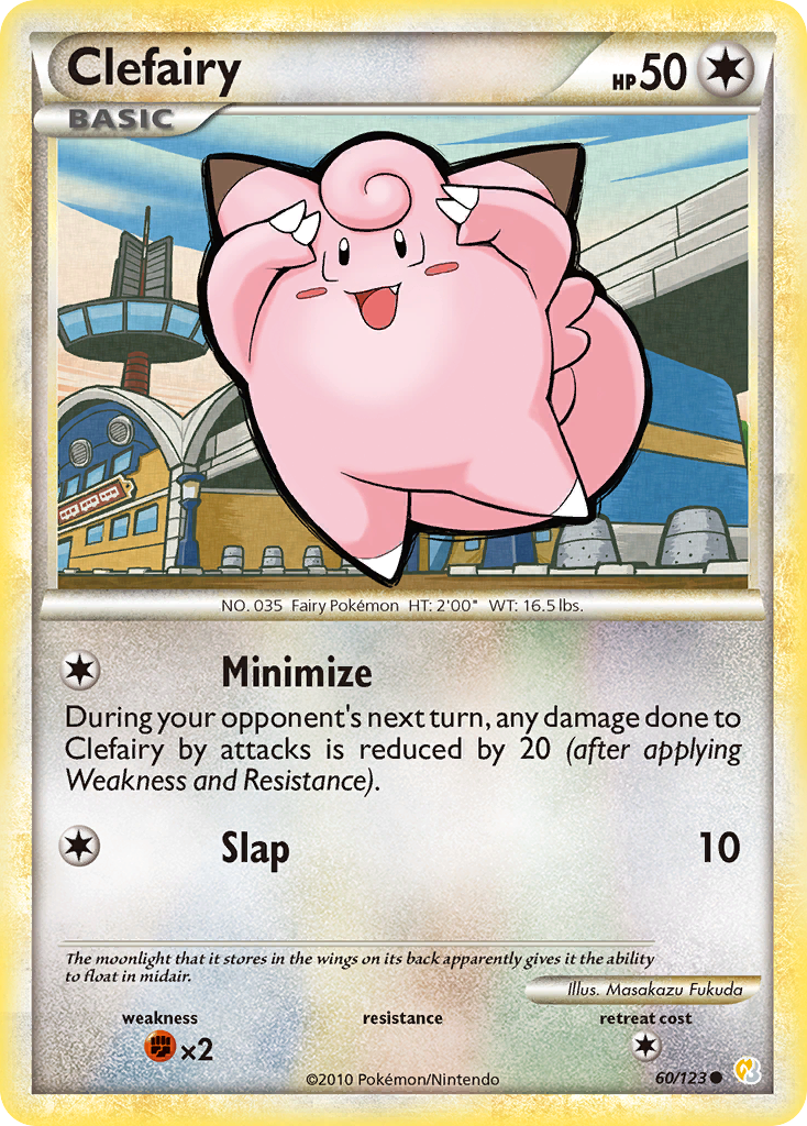 Clefairy (60/123) [HeartGold & SoulSilver: Base Set] | Odin's Place