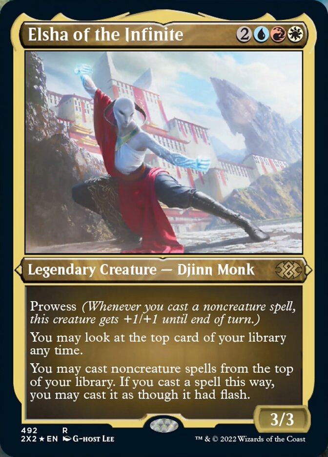 Elsha of the Infinite (Foil Etched) [Double Masters 2022] | Odin's Place