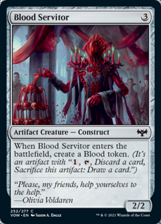 Blood Servitor [Innistrad: Crimson Vow] | Odin's Place