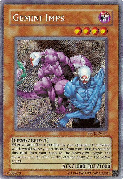 Gemini Imps [PP01-EN005] Secret Rare | Odin's Place