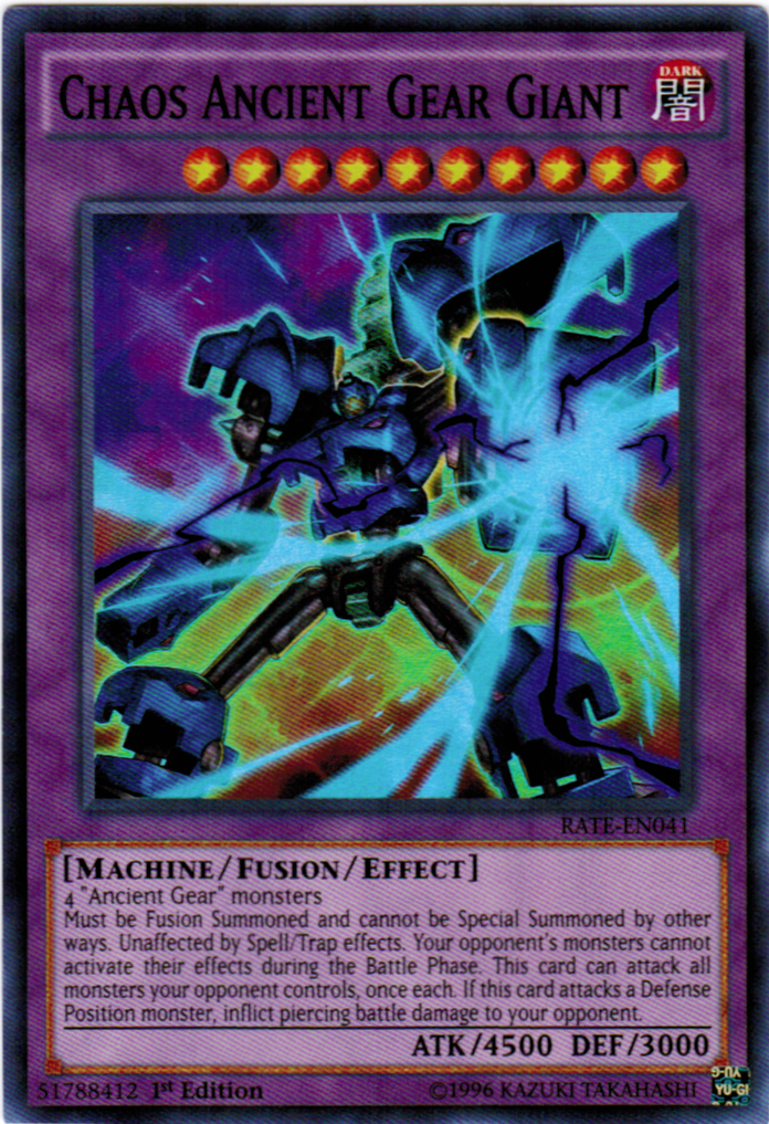 Chaos Ancient Gear Giant [RATE-EN041] Super Rare | Odin's Place