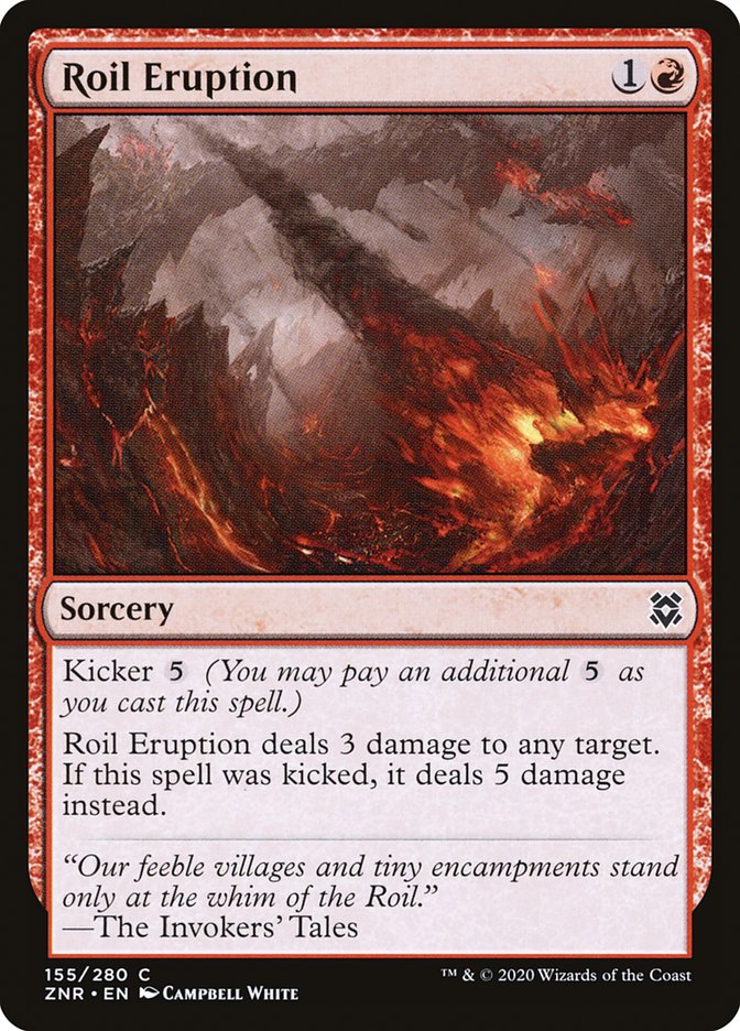 Roil Eruption [Zendikar Rising] | Odin's Place