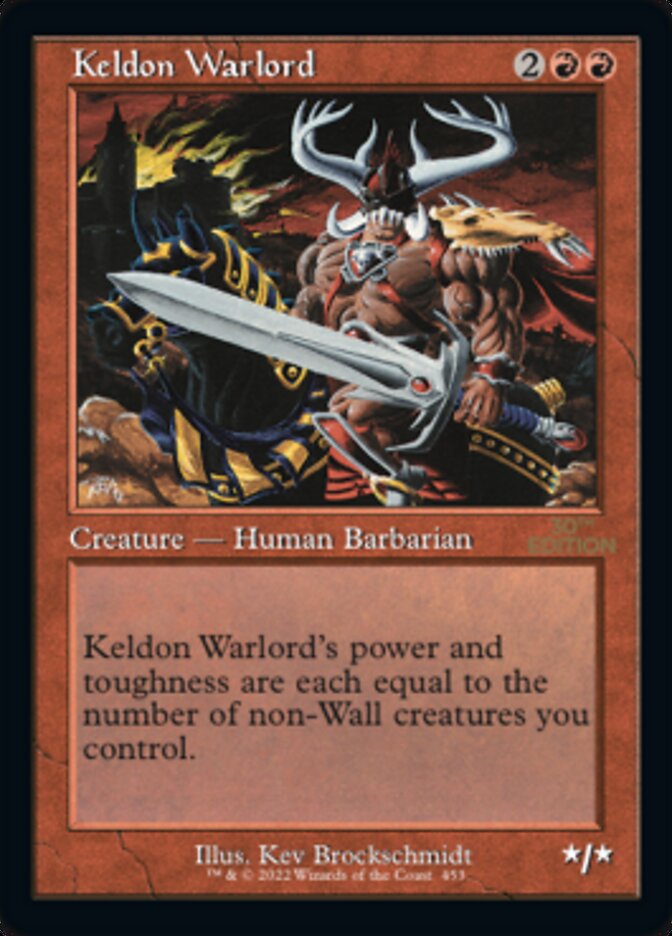Keldon Warlord (Retro) [30th Anniversary Edition] | Odin's Place