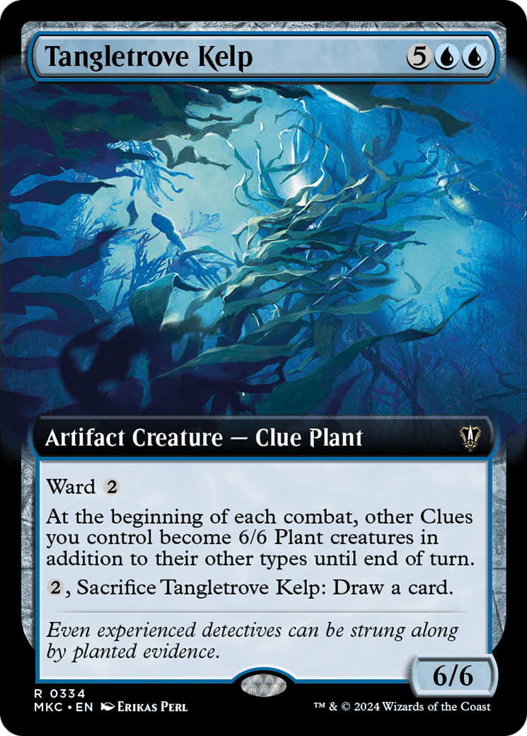 Tangletrove Kelp (Extended Art) [Murders at Karlov Manor Commander] | Odin's Place