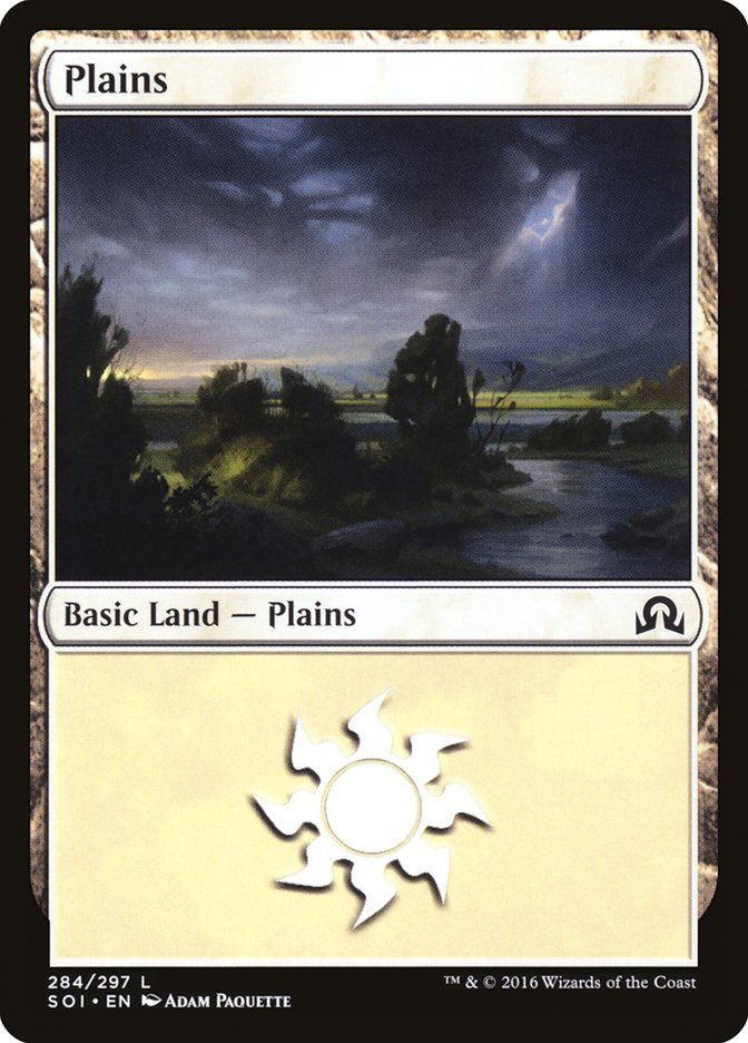 Plains (284) [Shadows over Innistrad] | Odin's Place