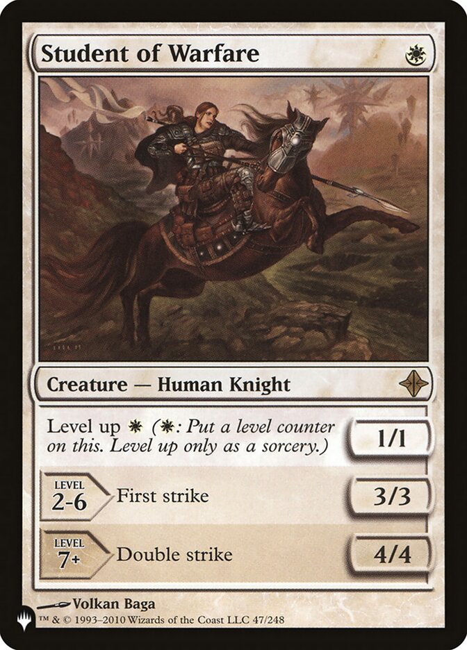 Student of Warfare [The List] | Odin's Place