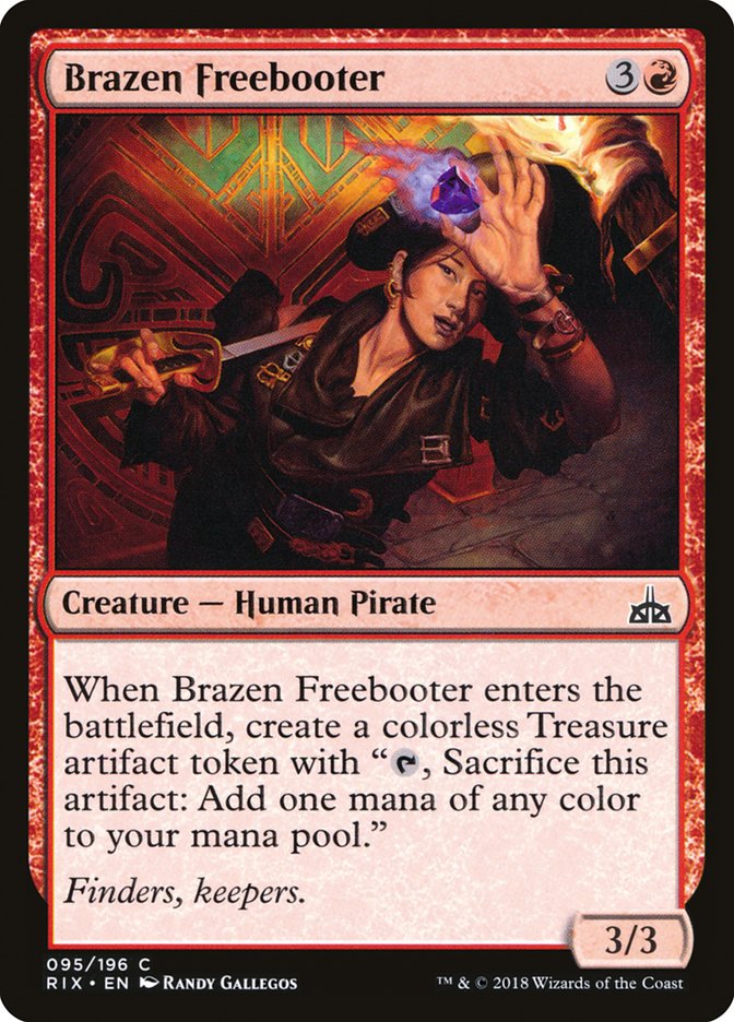 Brazen Freebooter (95) [Rivals of Ixalan] | Odin's Place