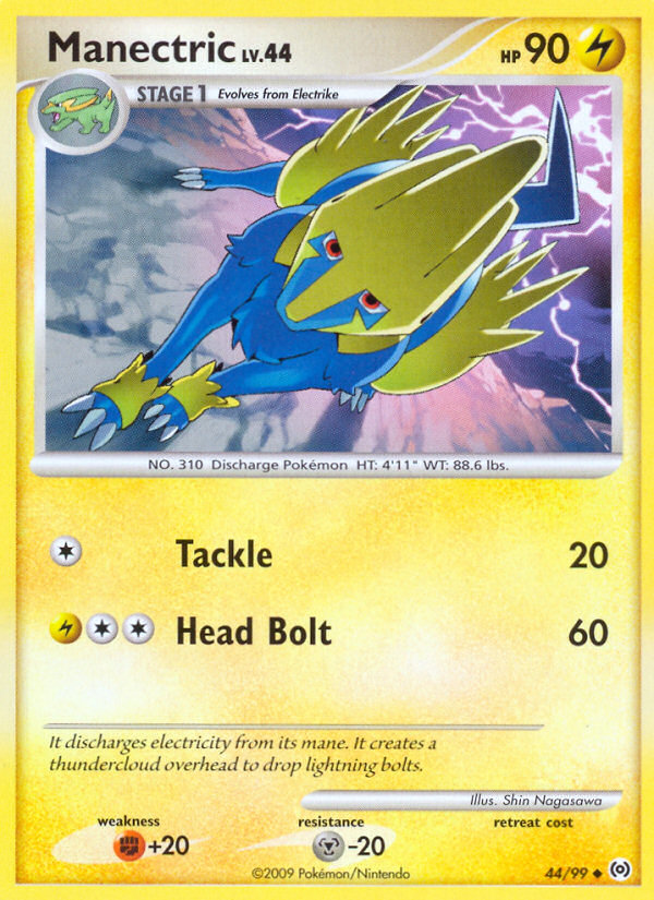 Manectric (44/99) [Platinum: Arceus] | Odin's Place