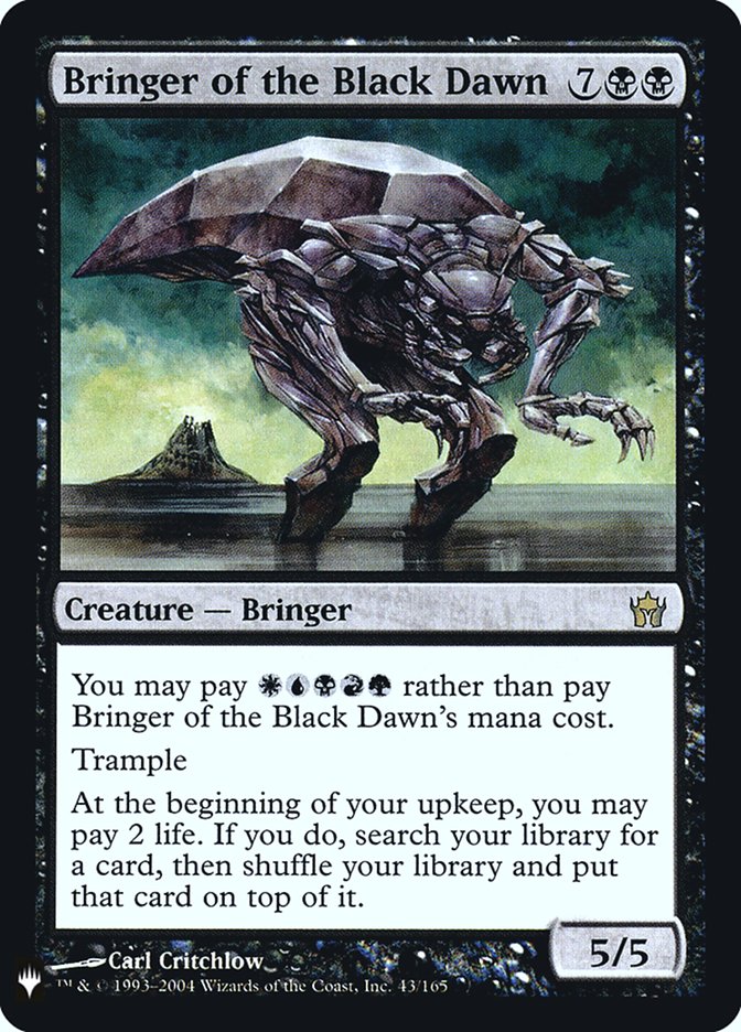 Bringer of the Black Dawn [Mystery Booster] | Odin's Place