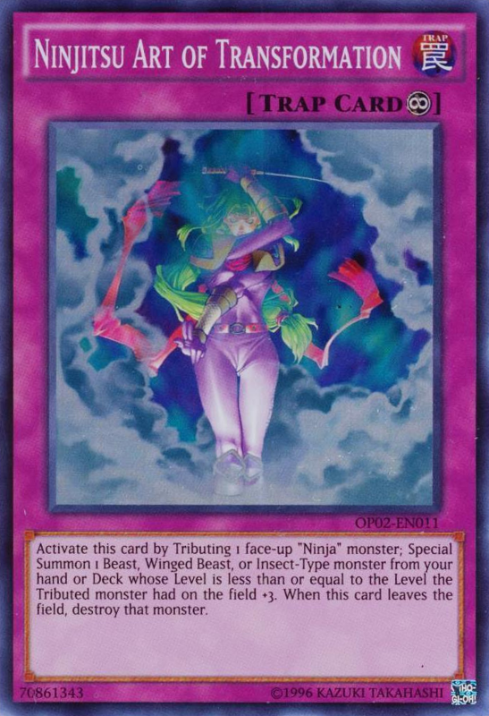 Ninjitsu Art of Transformation [OP02-EN011] Super Rare | Odin's Place