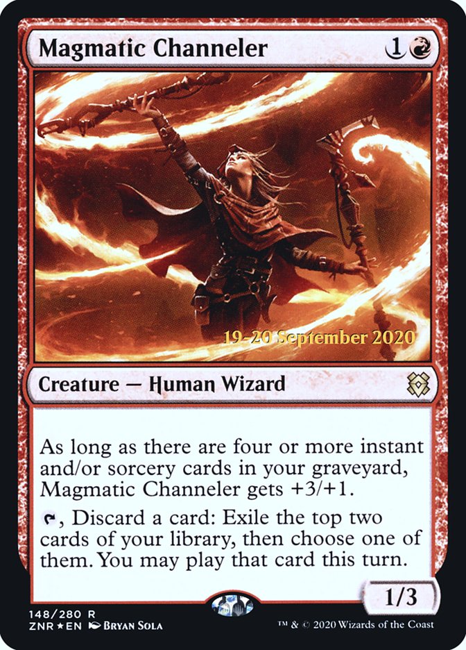 Magmatic Channeler [Zendikar Rising Prerelease Promos] | Odin's Place