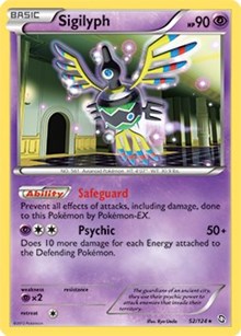 Sigilyph (52/124) (Theme Deck Exclusive) [Black & White: Dragons Exalted] | Odin's Place