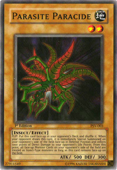 Parasite Paracide [PSV-003] Super Rare | Odin's Place