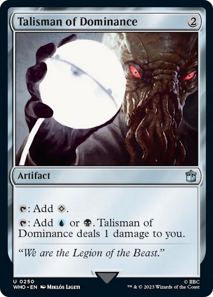 Talisman of Dominance [Doctor Who] | Odin's Place