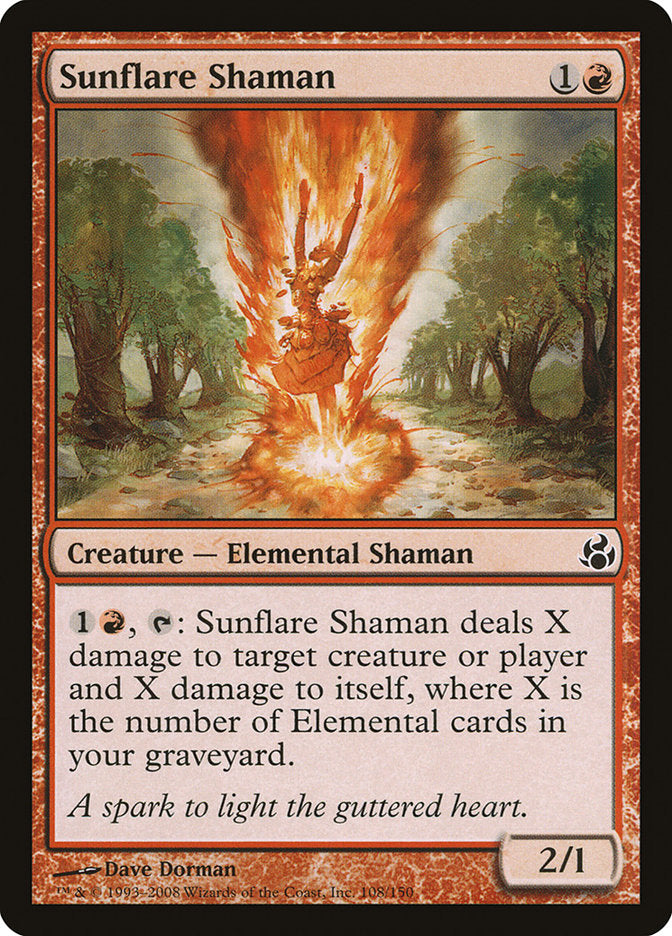 Sunflare Shaman (108) [Morningtide] | Odin's Place