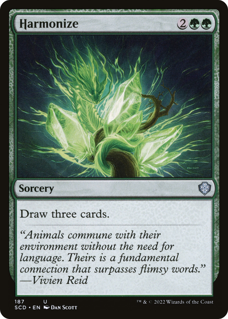 Harmonize [Starter Commander Decks] | Odin's Place