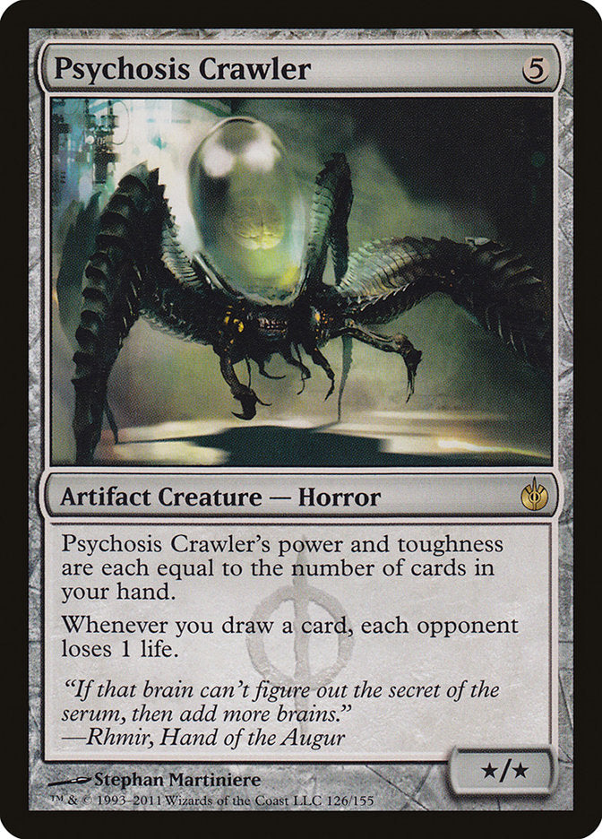Psychosis Crawler (126) [Mirrodin Besieged] | Odin's Place