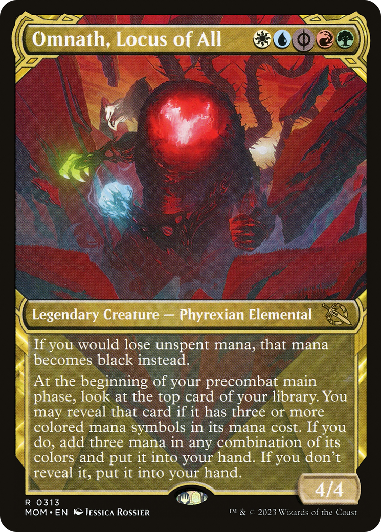 Omnath, Locus of All (Showcase Planar Booster Fun) [March of the Machine] | Odin's Place