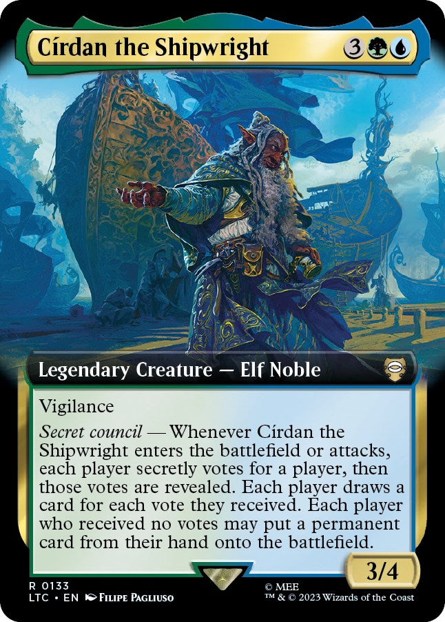Cirdan the Shipwright (Extended Art) [The Lord of the Rings: Tales of Middle-Earth Commander] | Odin's Place