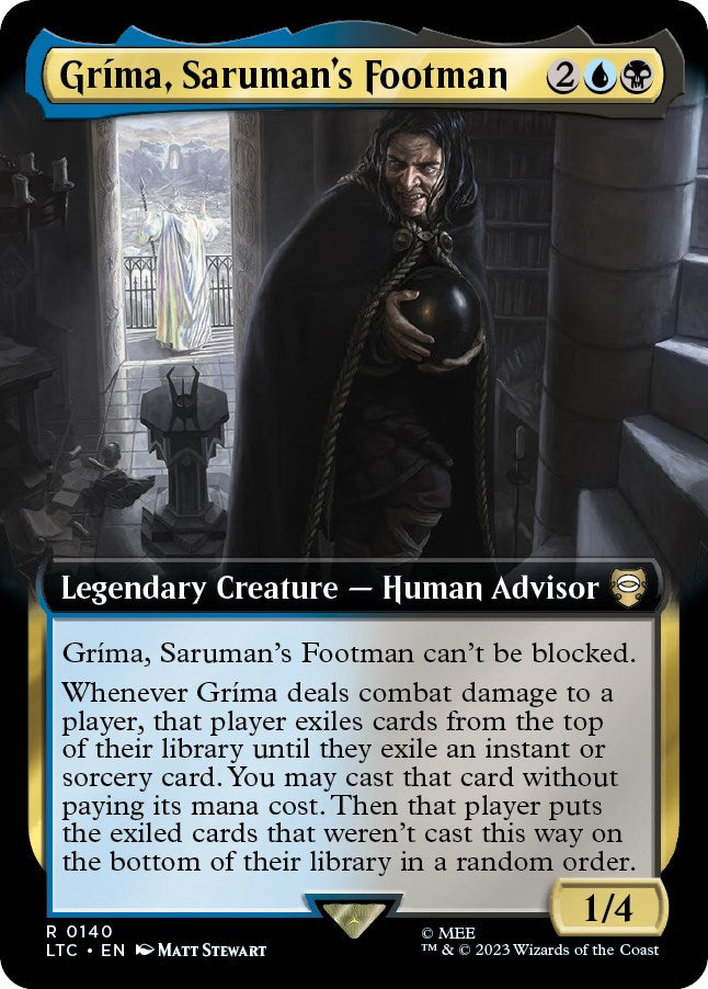 Grima, Saruman's Footman (Extended Art) [The Lord of the Rings: Tales of Middle-Earth Commander] | Odin's Place