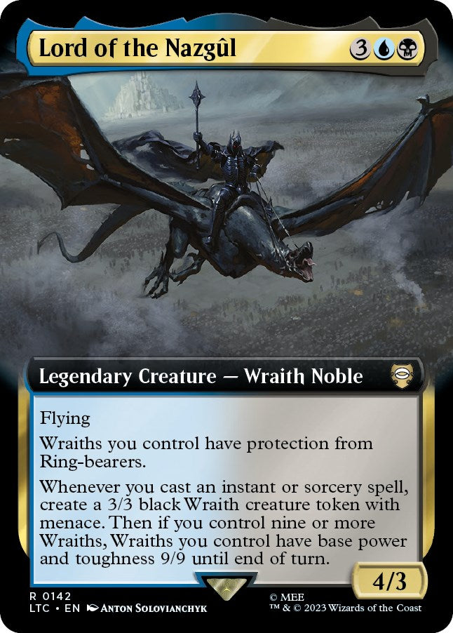 Lord of the Nazgul (Extended Art) [The Lord of the Rings: Tales of Middle-Earth Commander] | Odin's Place