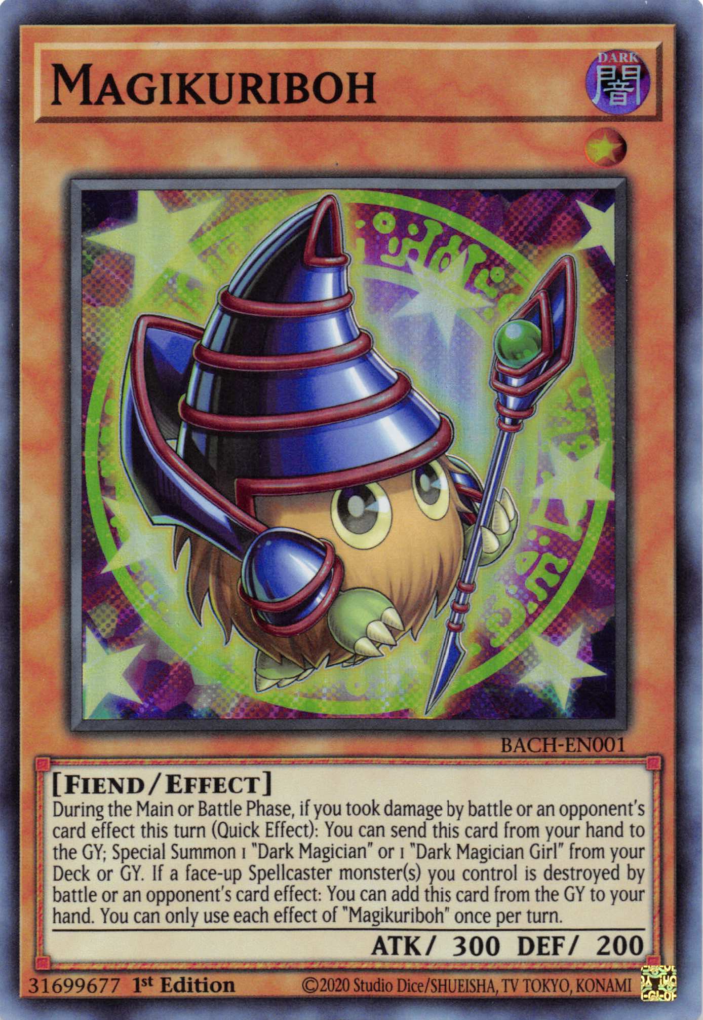 Magikuriboh [BACH-EN001] Super Rare | Odin's Place