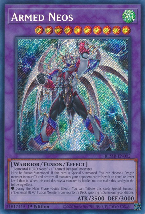 Armed Neos [BLMR-EN002] Secret Rare | Odin's Place