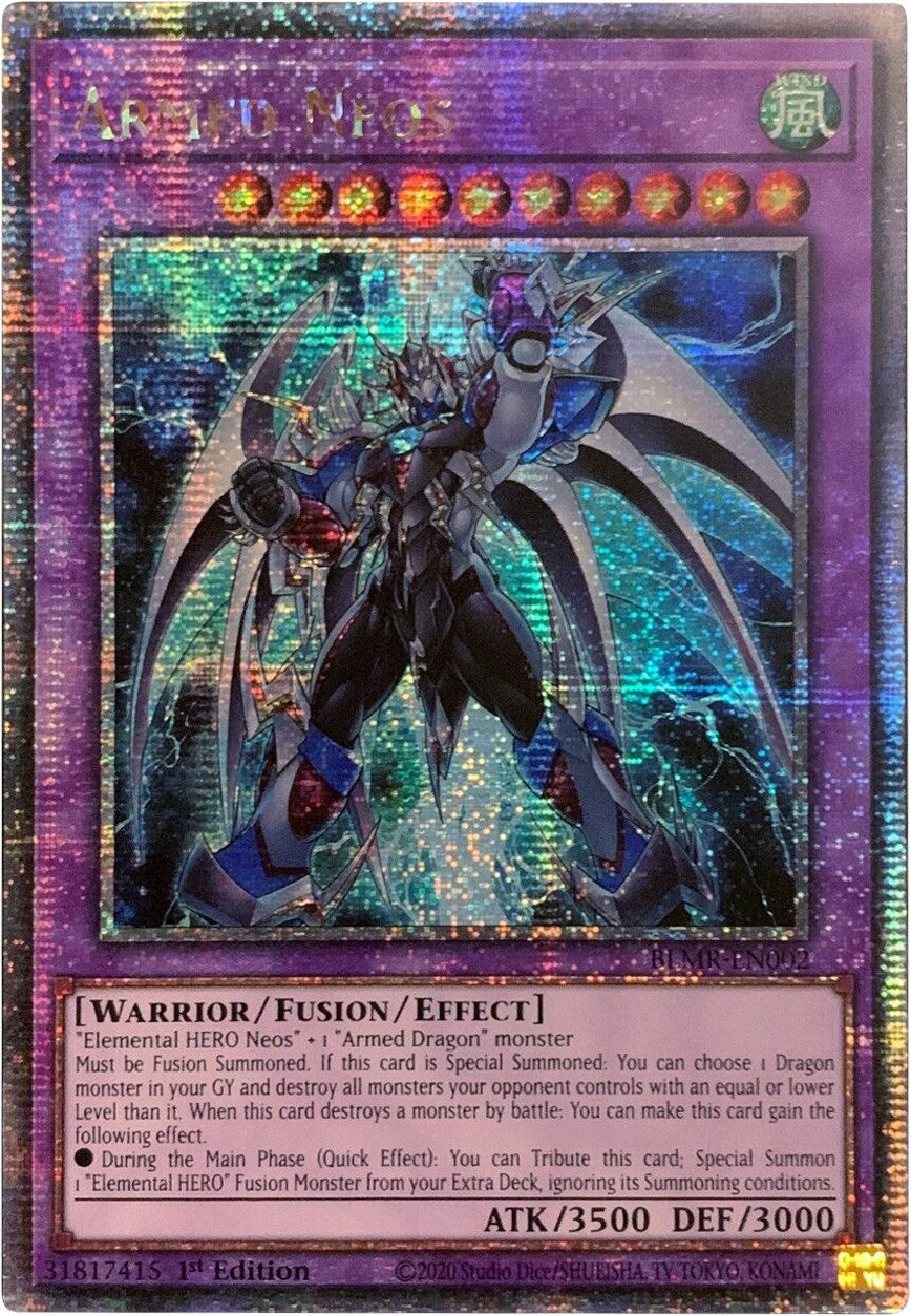 Armed Neos [BLMR-EN002] Quarter Century Secret Rare | Odin's Place
