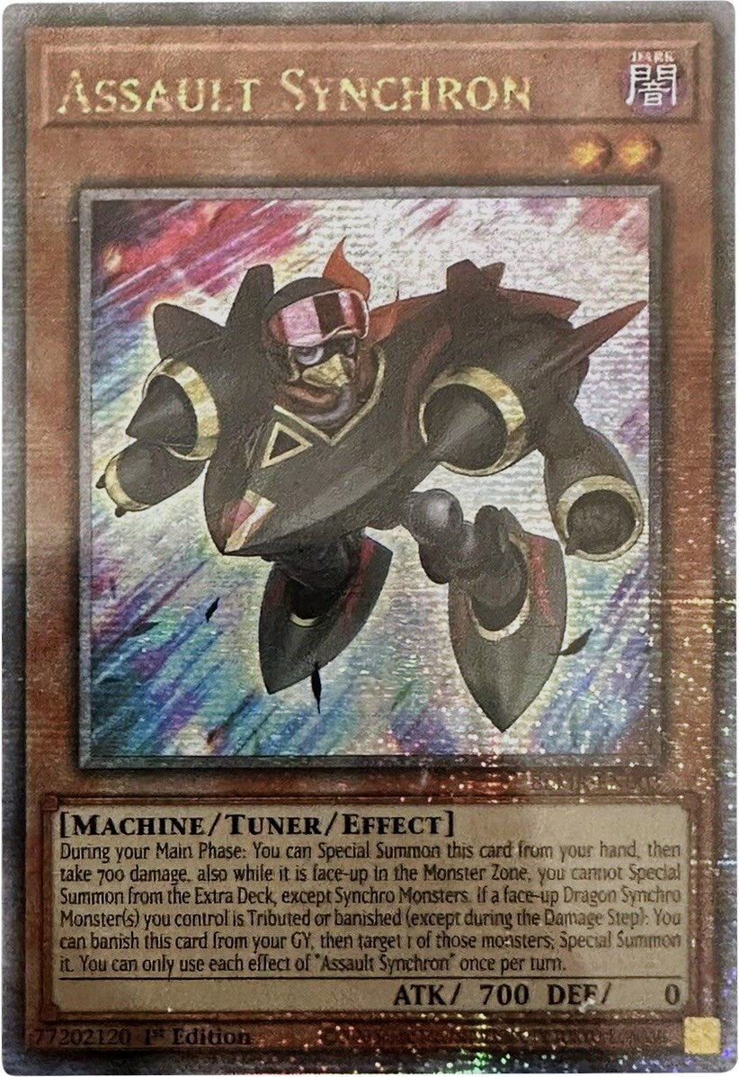 Assault Synchron [BLMR-EN003] Quarter Century Secret Rare | Odin's Place