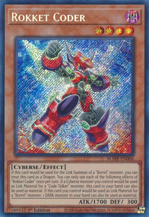 Rokket Coder [BLMR-EN006] Secret Rare | Odin's Place
