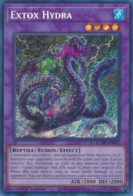 Extox Hydra [BLMR-EN007] Secret Rare | Odin's Place