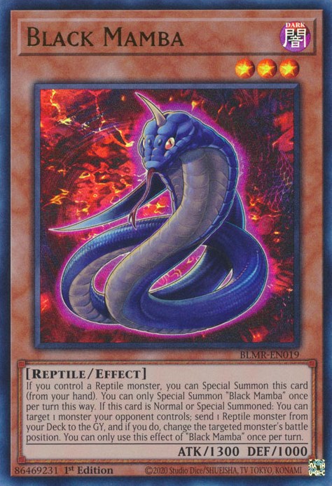 Black Mamba [BLMR-EN019] Ultra Rare | Odin's Place