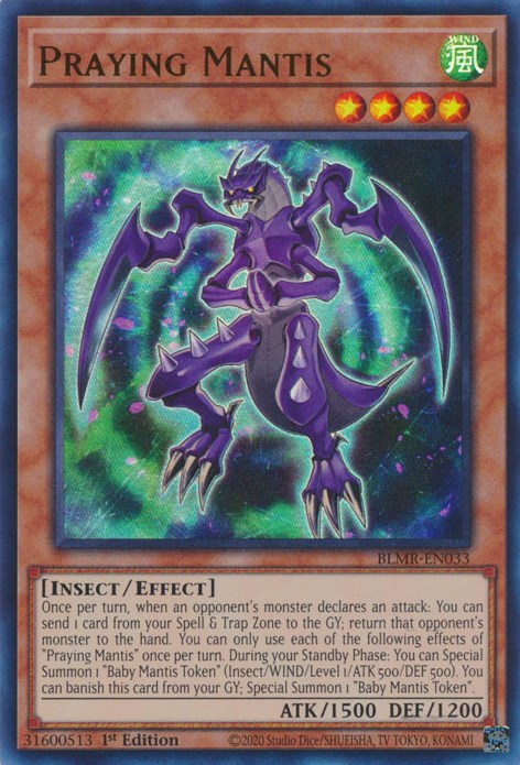 Praying Mantis [BLMR-EN033] Ultra Rare | Odin's Place
