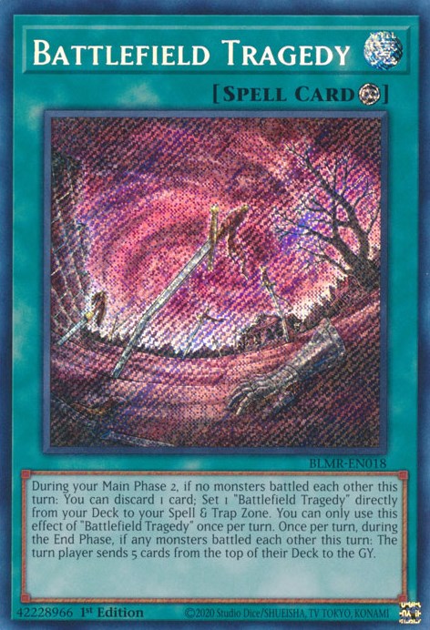 Battlefield Tragedy [BLMR-EN018] Secret Rare | Odin's Place